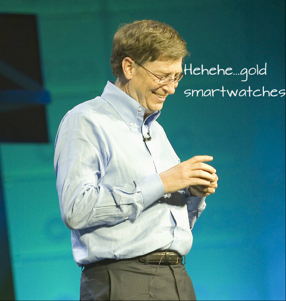 Bill Gates Laughing